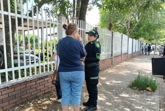 Policía de Casanare refuerza la protección de niños y adolescentes en entornos escolares