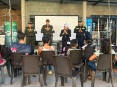 Niños de Getsemaní vivieron jornada de valores y recreación con la Policía en Yopal