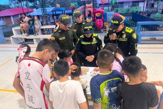 Policía fortalece la prevención con niños y adolescentes en Monterrey: Casanare