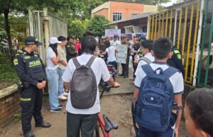 Policía acompaña regreso a clases en Trinidad en Casanare