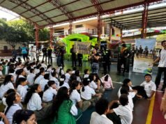 Policía promueve un regreso a clases seguro para 350 estudiantes en Yopal