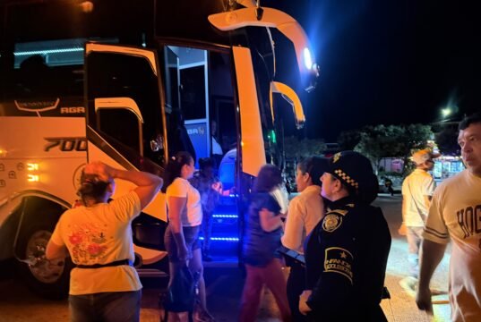 Policía refuerza la protección de menores en terminal de Monterrey: Casanare