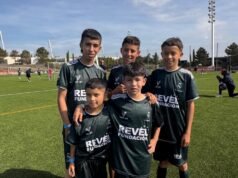Cinco niños colombianos, afectados por el terremoto, viajaron al Campamento del Real Madrid en España