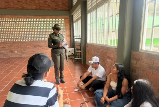Policía promueve la convivencia y protección de menores en Monterrey: Casanare
